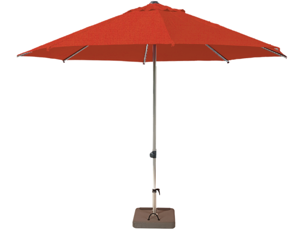 Parasol droit inclinable jardin